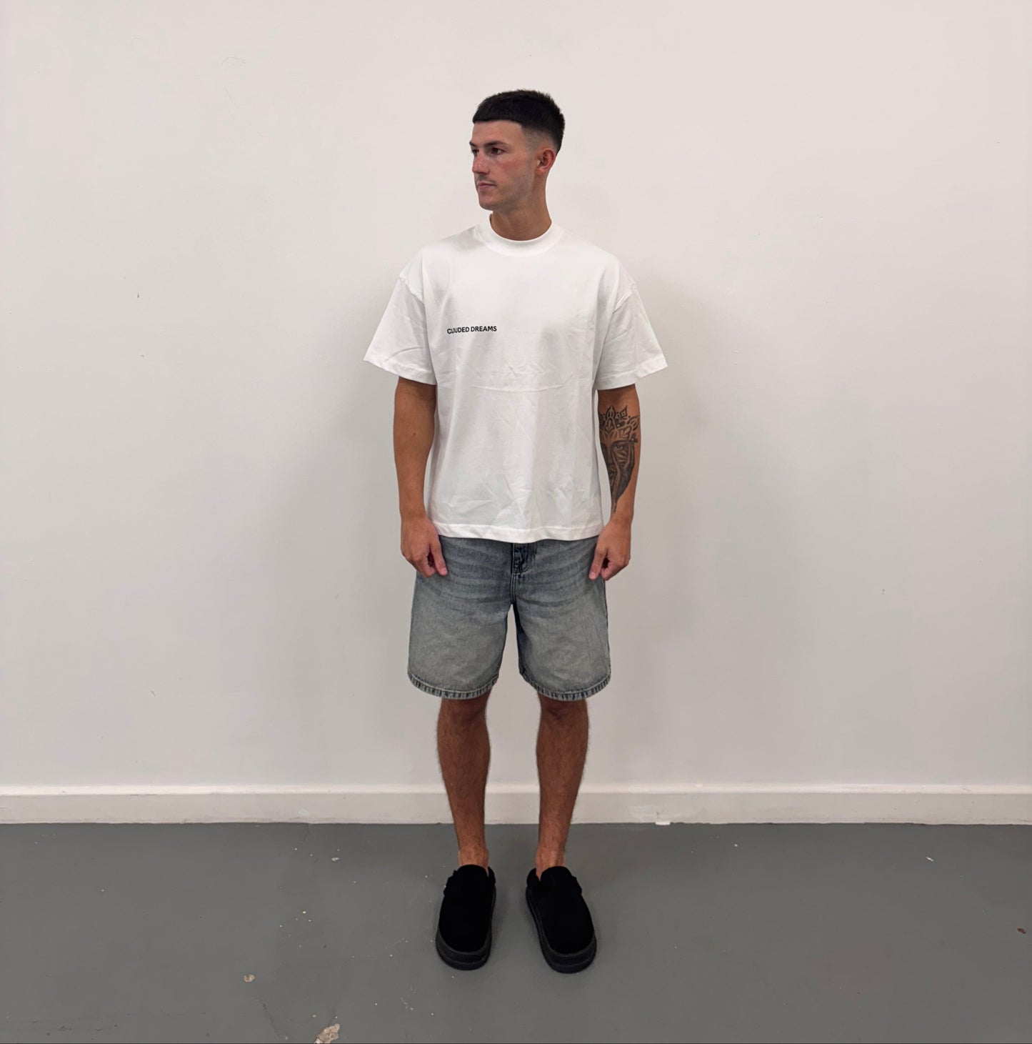 STAR LOGO T-SHIRT - WHITE